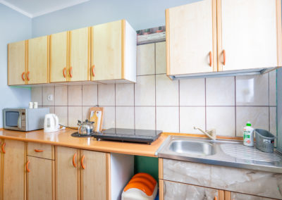 Tanie noclegi nad morzem - pokoje u Agusi Kuchnia
